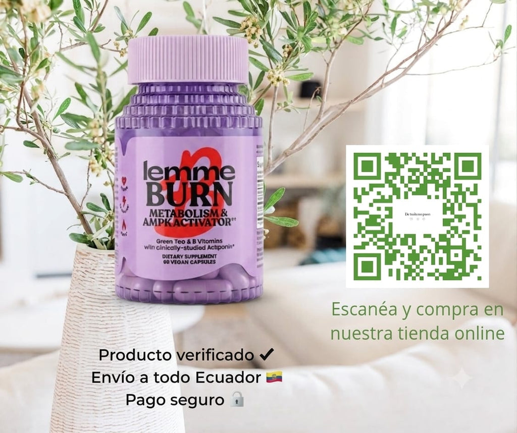 Lemme Burn – Acelerador Metabólico y Activador AMPK