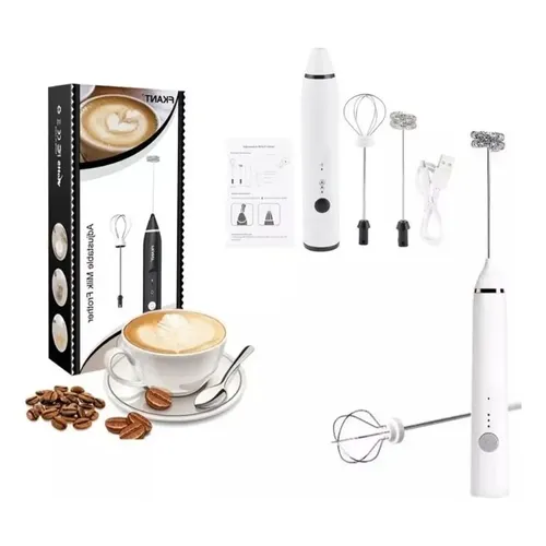 Espumador de leche eléctrico - presentación y accesorios