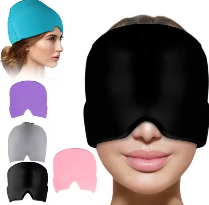 Gorro de Gel para Migraña y Dolor de Cabeza – Terapia Fría