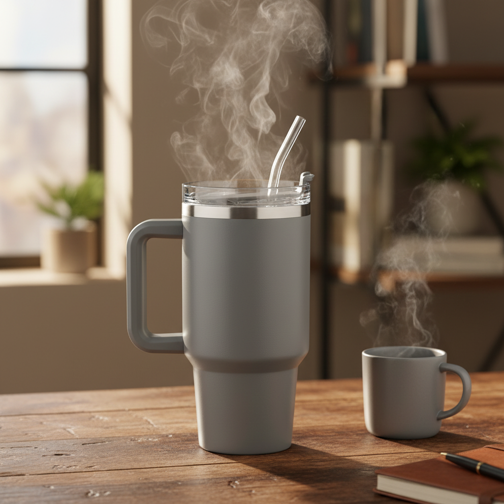 Vaso termo Stanley 1.2L - lifestyle uso diario oficina y gym