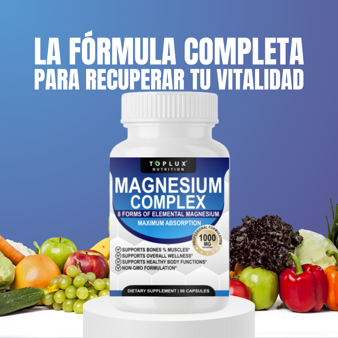 Magnesio Complex - La fórmula completa para recuperar tu vitalidad