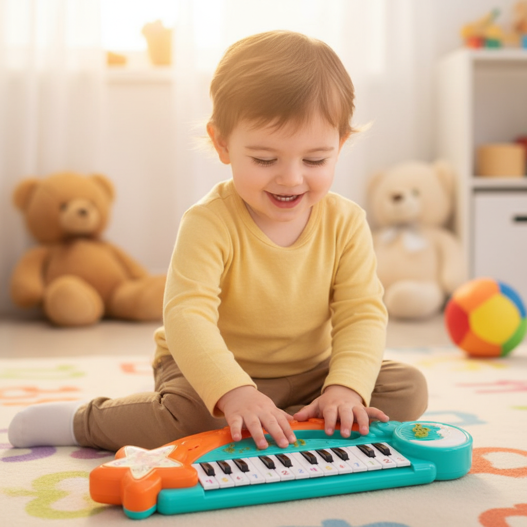 Piano eléctrico fantasía para niños - lifestyle juguete musical