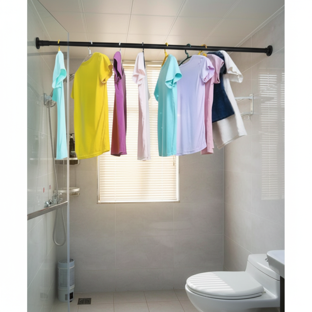 Tendedero de ropa portátil expansible - lifestyle hogar