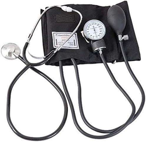 Tensiómetro manual esfigmomanómetro con estetoscopio incluido - kit completo negro